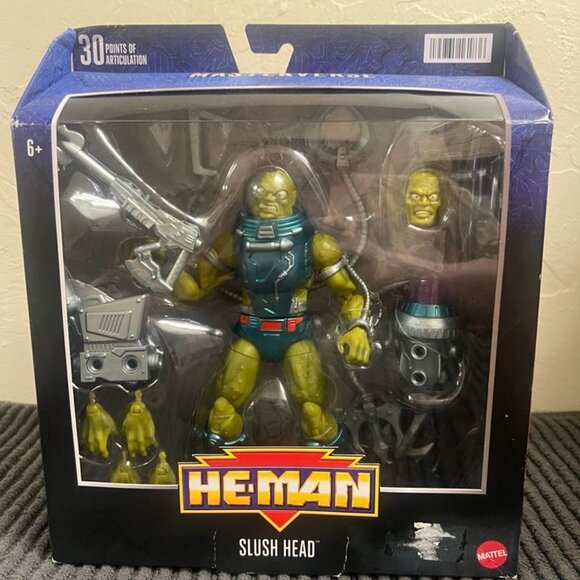 Masters of the Universe Masterverse He-Man Slush Head Action Figure. - Picture 2 of 12